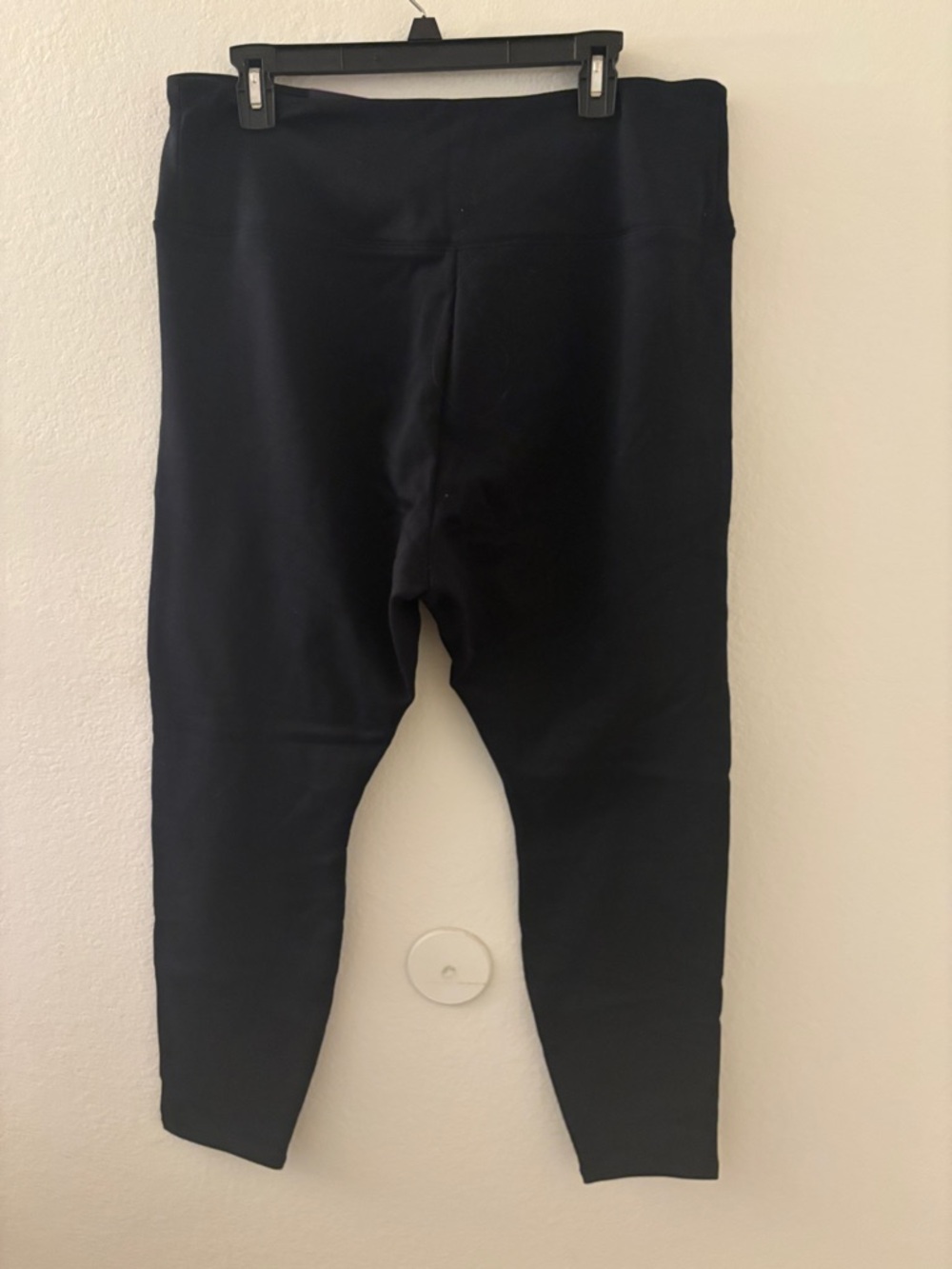 Black High-Waist Thermal Leggings
